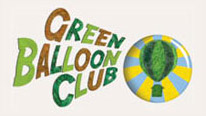 Green Balloon Club logo and badge
