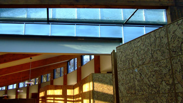 Interior of Hazelwood School