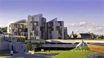 Scottish parliament building